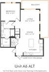 Aura Avery Ranch Apartments A6 Alt Floor Plan